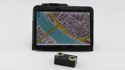 GPS-Ortung | Sender und Tablet